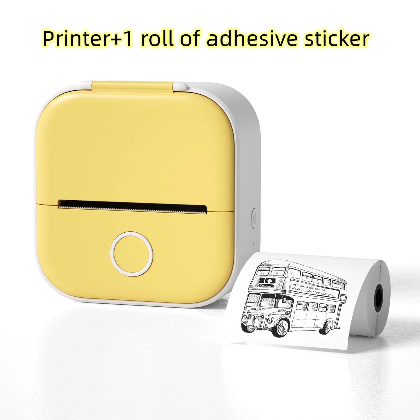 Portable Mini Thermal Label & Photo Printer – Phomemo T02 Series