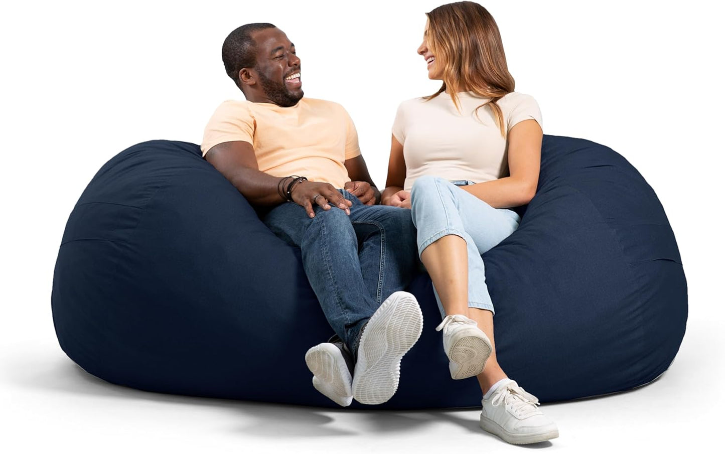Big Joe Fuf XL Foam-Filled Bean Bag Chair with Removable Cover