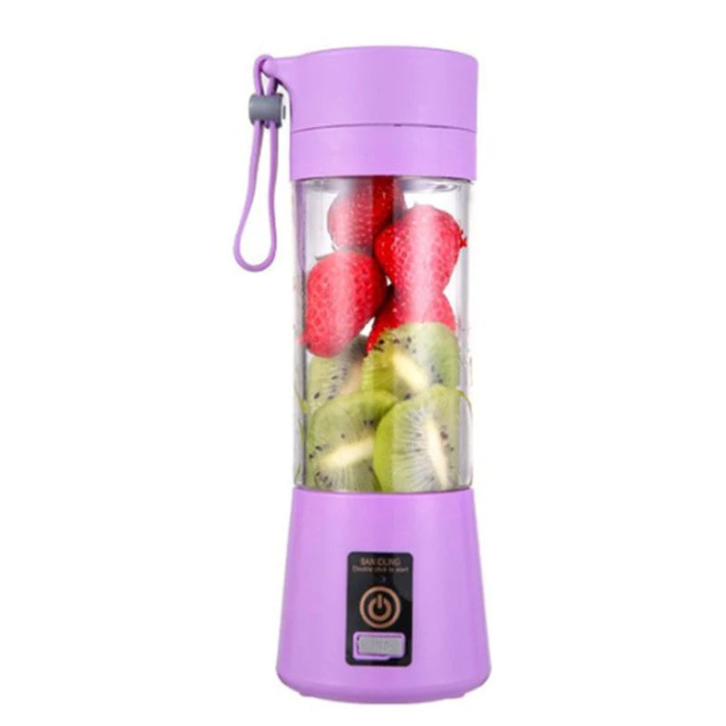 Hot Electric Juicer – USB Rechargeable Smoothie Blender
