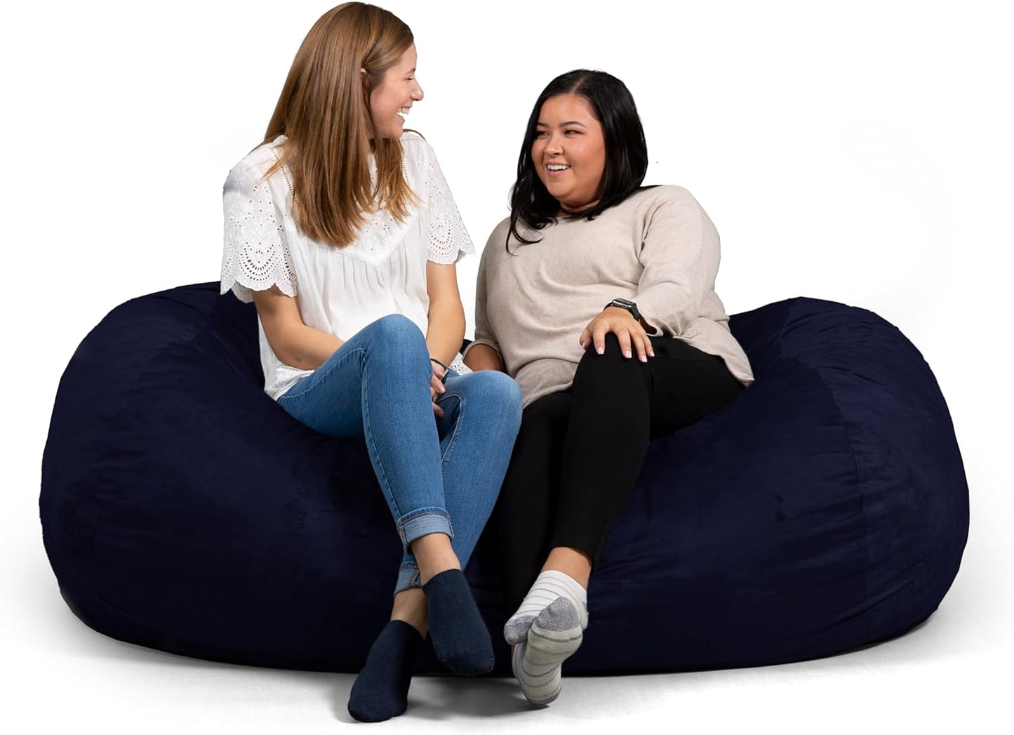Big Joe Fuf XL Foam-Filled Bean Bag Chair with Removable Cover