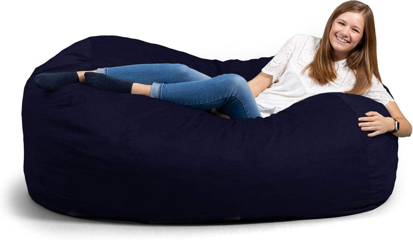 Big Joe Fuf XL Foam-Filled Bean Bag Chair with Removable Cover