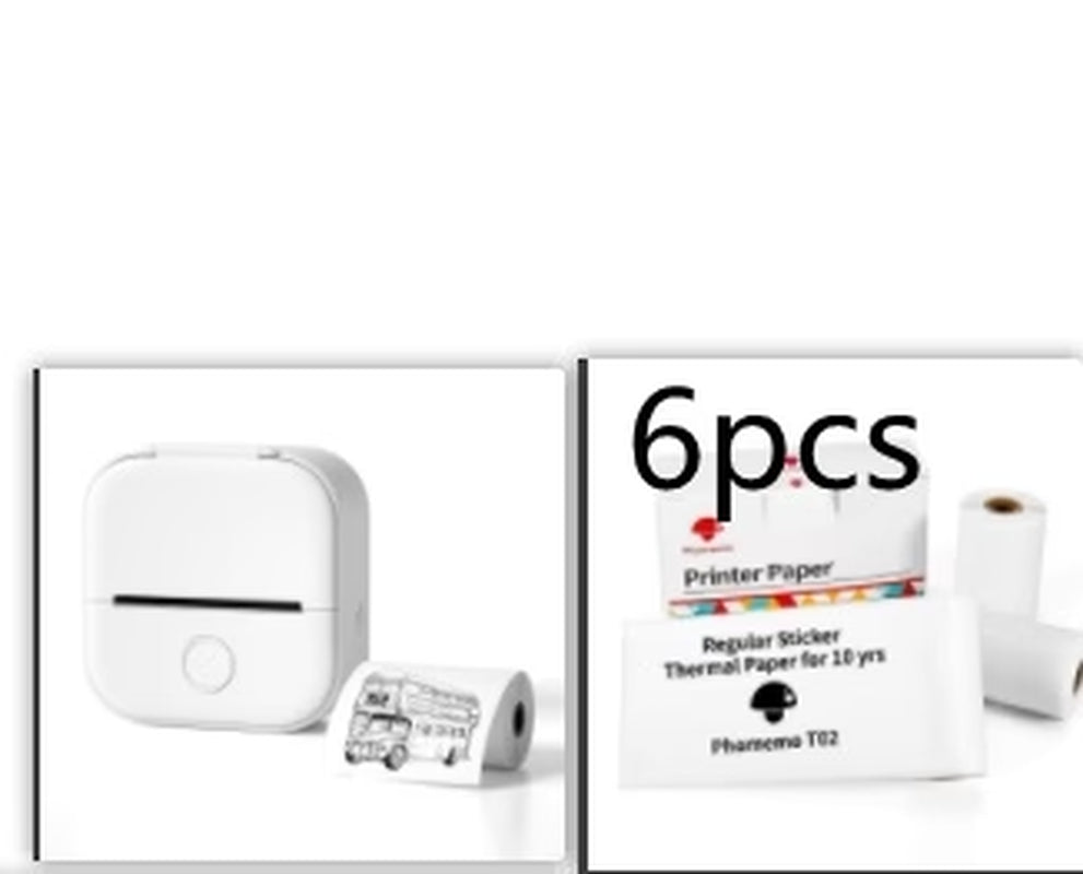  Portable Mini Thermal Label & Photo Printer – Phomemo T02 Series
