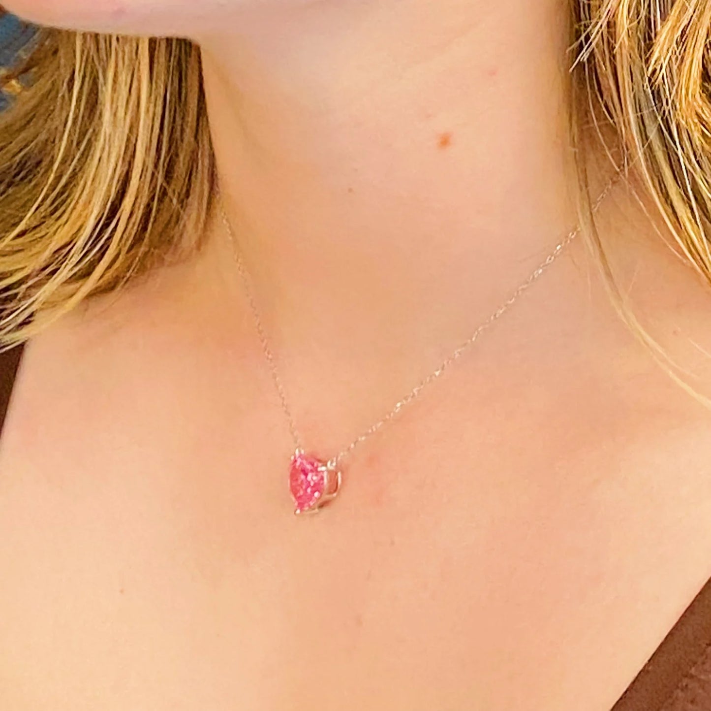  Sterling Silver Heart Necklace