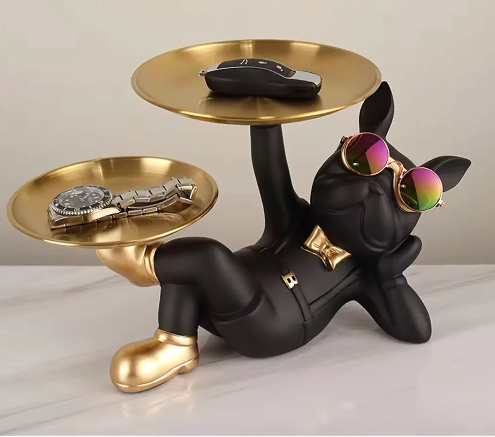  Creative Cartoon-Inspired Desktop Organizer: The Fun Key Storage Tray and Snack Holder for a Stylish Home