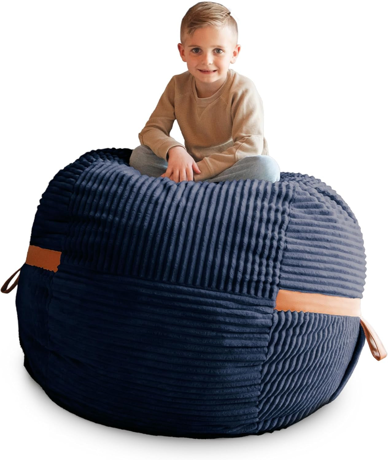 Big Joe Fuf XL Foam-Filled Bean Bag Chair with Removable Cover