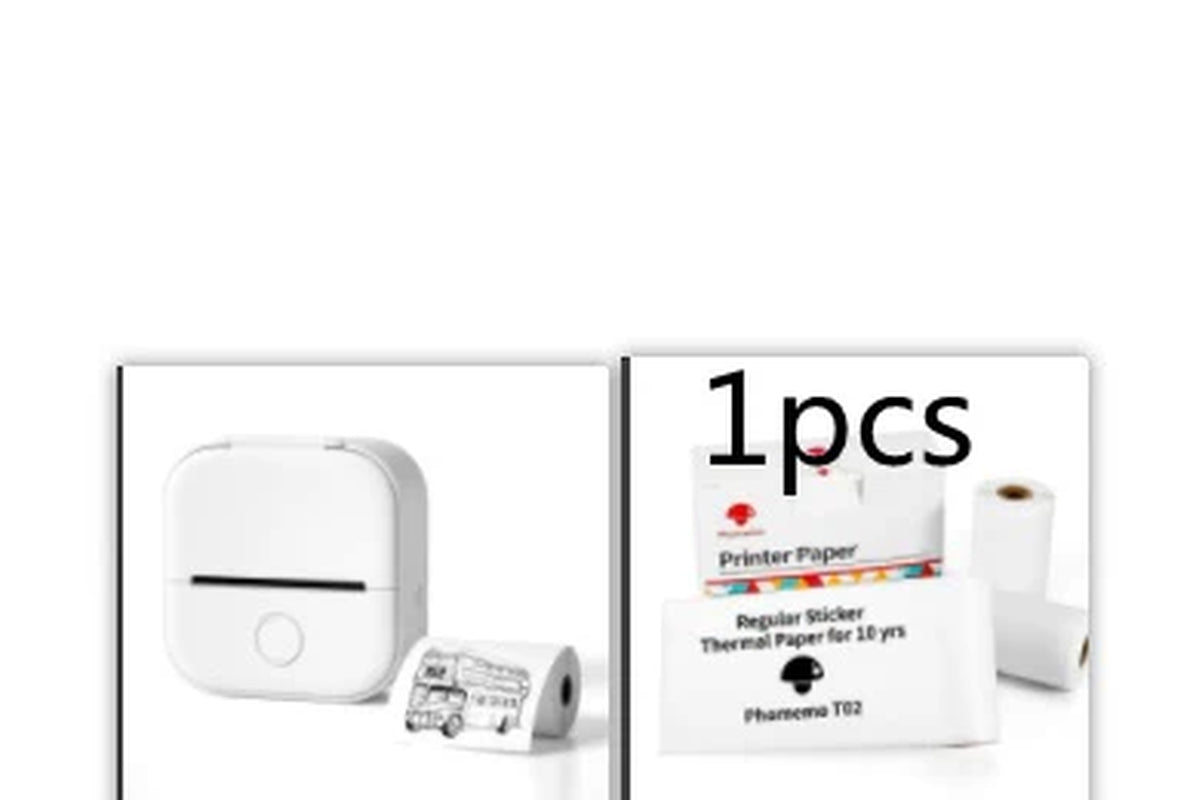  Portable Mini Thermal Label & Photo Printer – Phomemo T02 Series