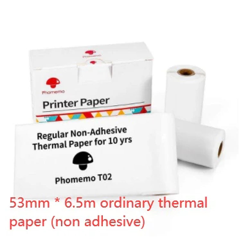  Portable Mini Thermal Label & Photo Printer – Phomemo T02 Series