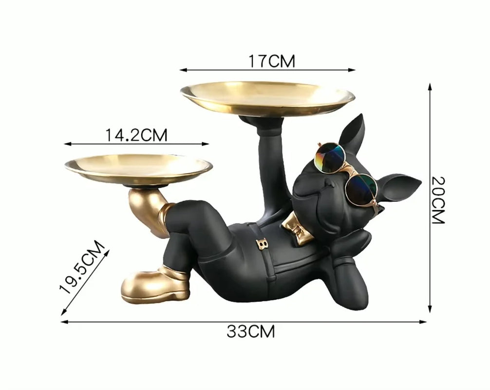  Creative Cartoon-Inspired Desktop Organizer: The Fun Key Storage Tray and Snack Holder for a Stylish Home