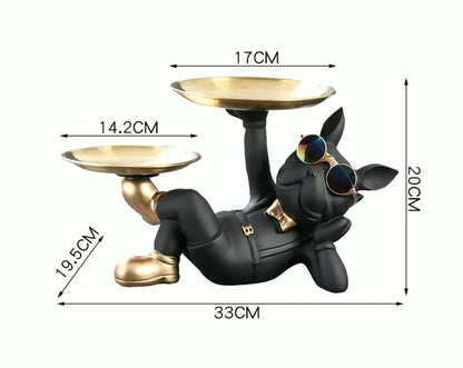  Creative Cartoon-Inspired Desktop Organizer: The Fun Key Storage Tray and Snack Holder for a Stylish Home