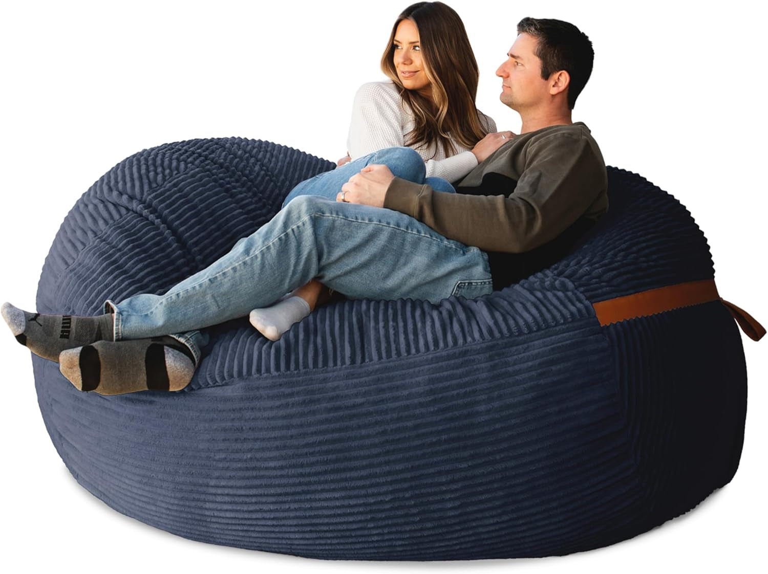Big Joe Fuf XL Foam-Filled Bean Bag Chair with Removable Cover