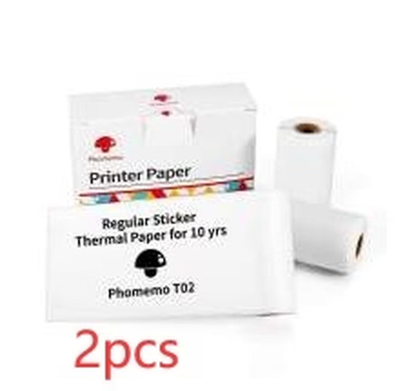  Portable Mini Thermal Label & Photo Printer – Phomemo T02 Series