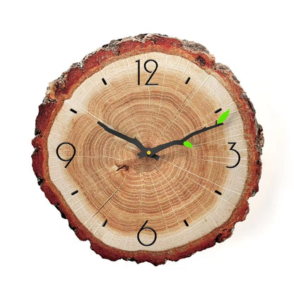 Stunning Large Vintage Wooden Wall Clock – Perfect Rustic Accent for Your Home, Office, or Café