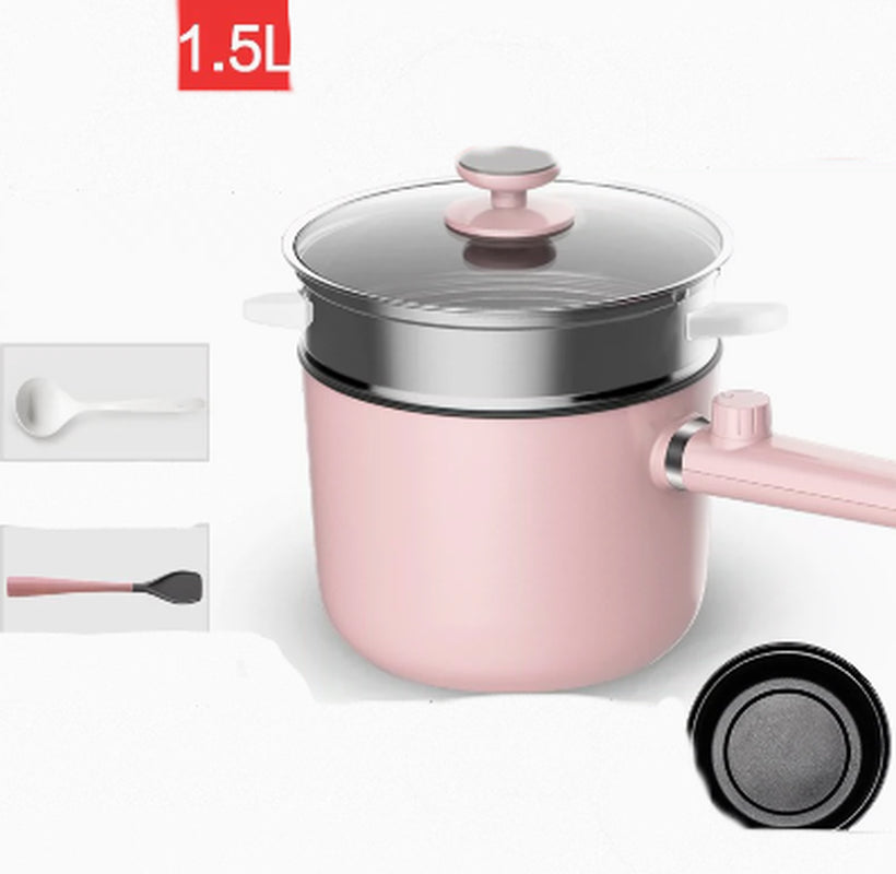 Portable Electric Mini Hot Pot for Household Use