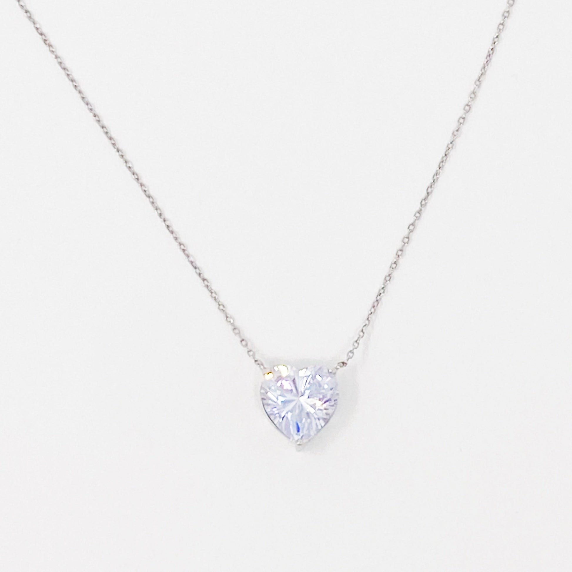  Sterling Silver Heart Necklace