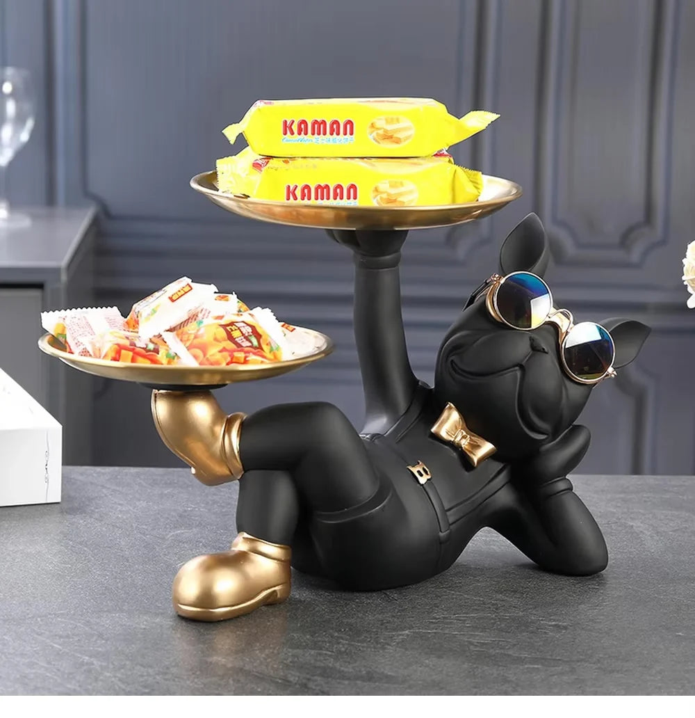  Creative Cartoon-Inspired Desktop Organizer: The Fun Key Storage Tray and Snack Holder for a Stylish Home