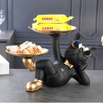  Creative Cartoon-Inspired Desktop Organizer: The Fun Key Storage Tray and Snack Holder for a Stylish Home