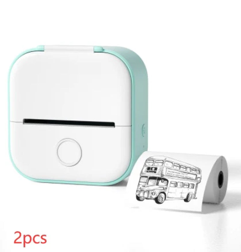  Portable Mini Thermal Label & Photo Printer – Phomemo T02 Series