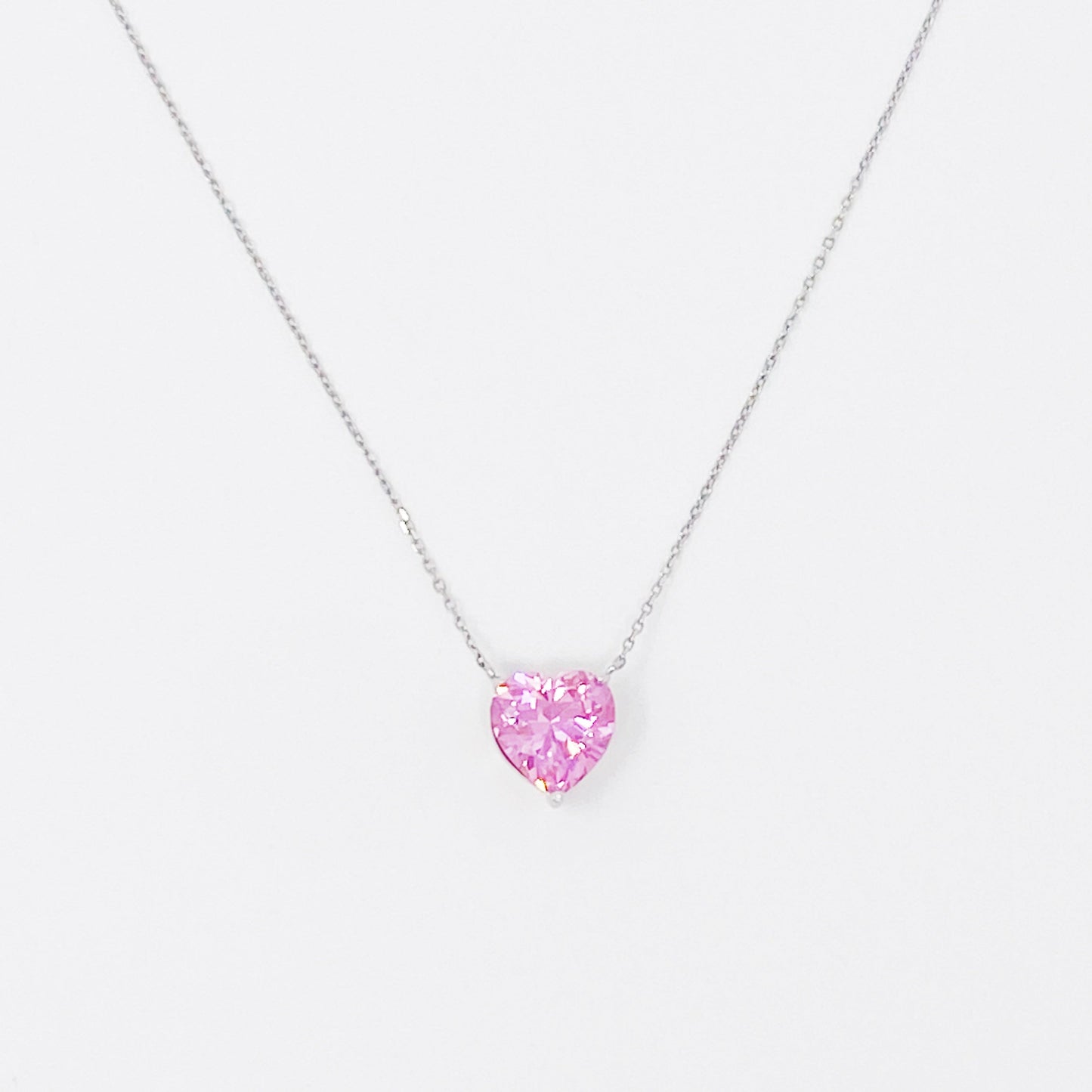  Sterling Silver Heart Necklace