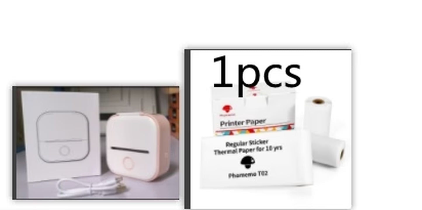  Portable Mini Thermal Label & Photo Printer – Phomemo T02 Series