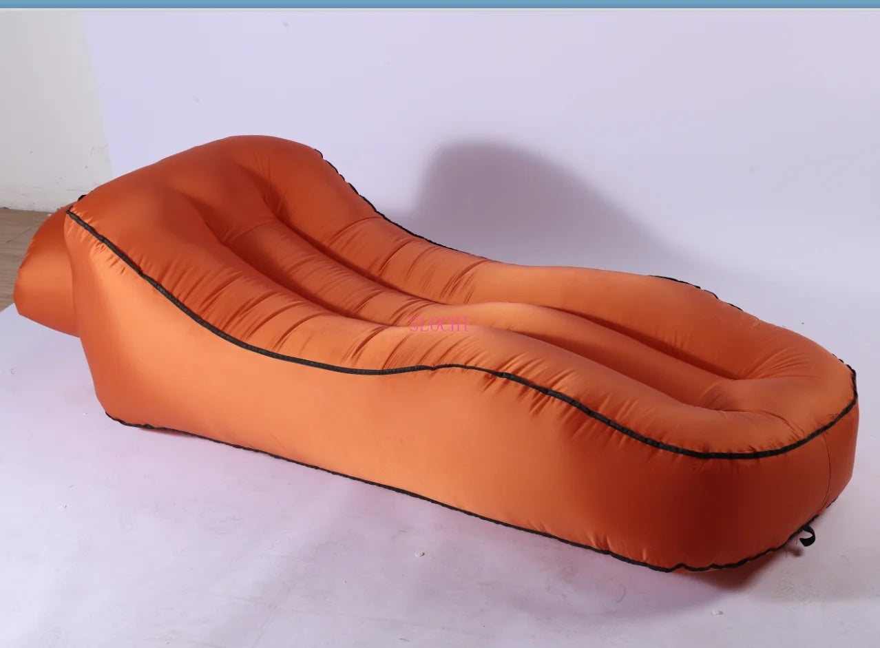 Experience Ultimate Comfort with Our Inflatable Camping Sofa and Bed - Quick Inflate Nylon Design!