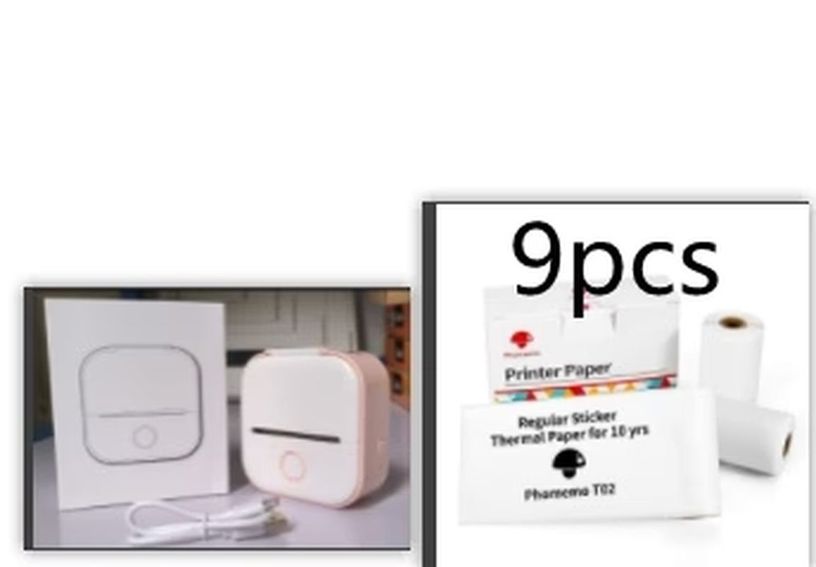  Portable Mini Thermal Label & Photo Printer – Phomemo T02 Series