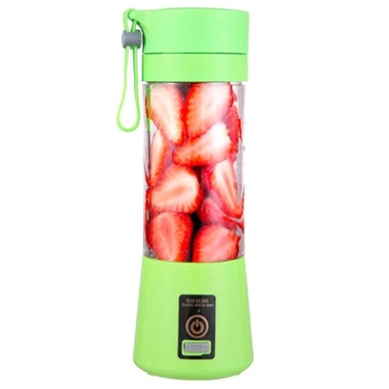  Hot Electric Juicer – USB Rechargeable Smoothie Blender