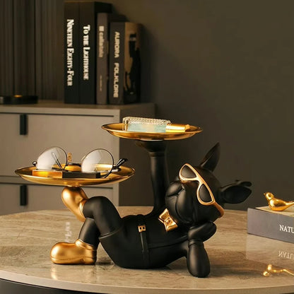  Creative Cartoon-Inspired Desktop Organizer: The Fun Key Storage Tray and Snack Holder for a Stylish Home