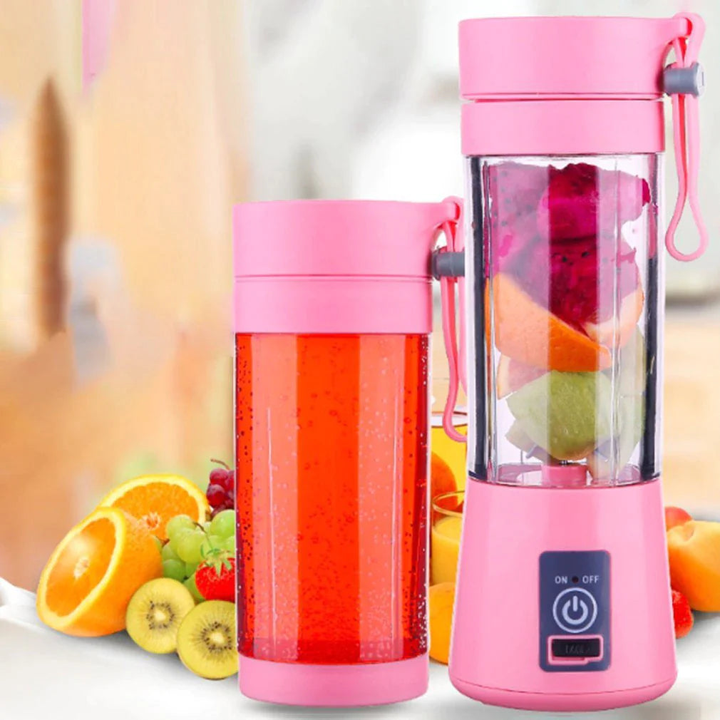  Hot Electric Juicer – USB Rechargeable Smoothie Blender