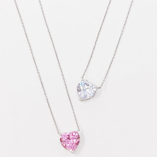  Sterling Silver Heart Necklace