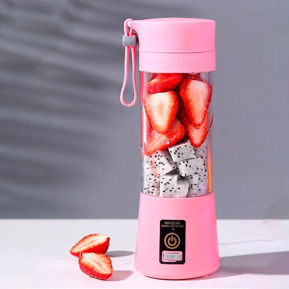 Hot Electric Juicer – USB Rechargeable Smoothie Blender
