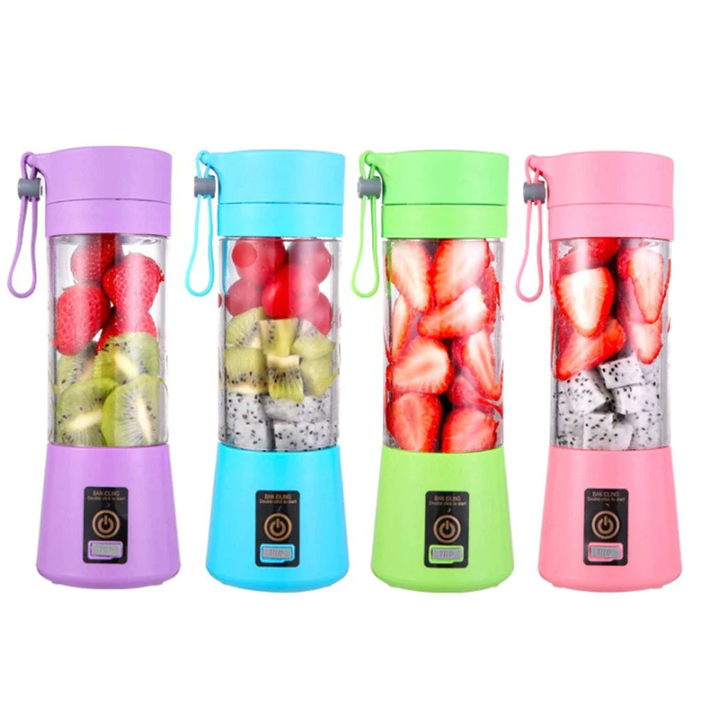  Hot Electric Juicer – USB Rechargeable Smoothie Blender