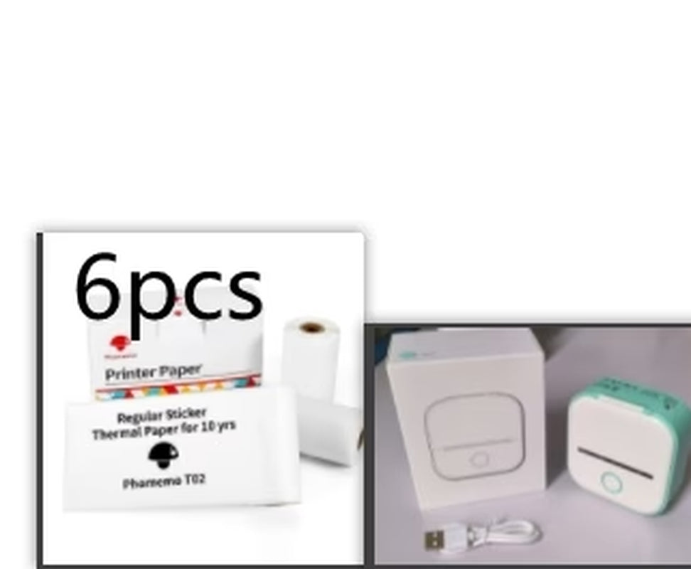  Portable Mini Thermal Label & Photo Printer – Phomemo T02 Series