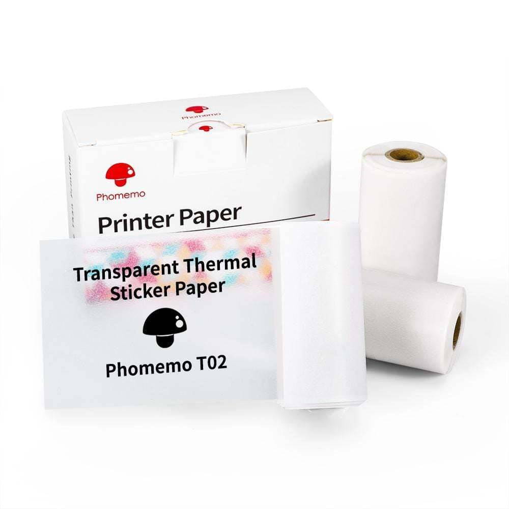  Portable Mini Thermal Label & Photo Printer – Phomemo T02 Series