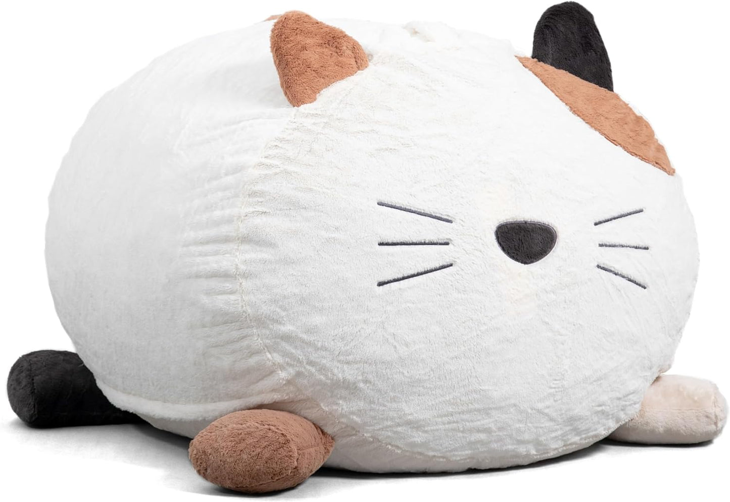 Big Joe Fuf XL Foam-Filled Bean Bag Chair with Removable Cover