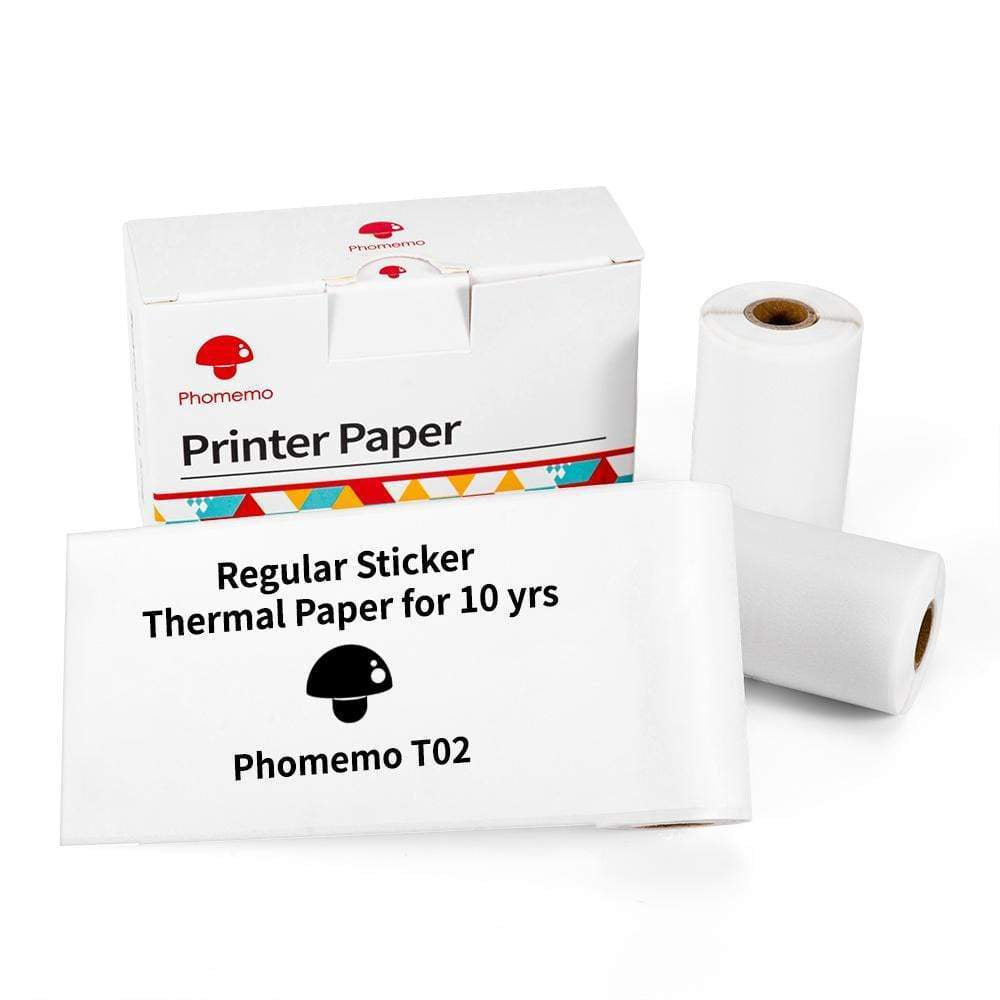  Portable Mini Thermal Label & Photo Printer – Phomemo T02 Series
