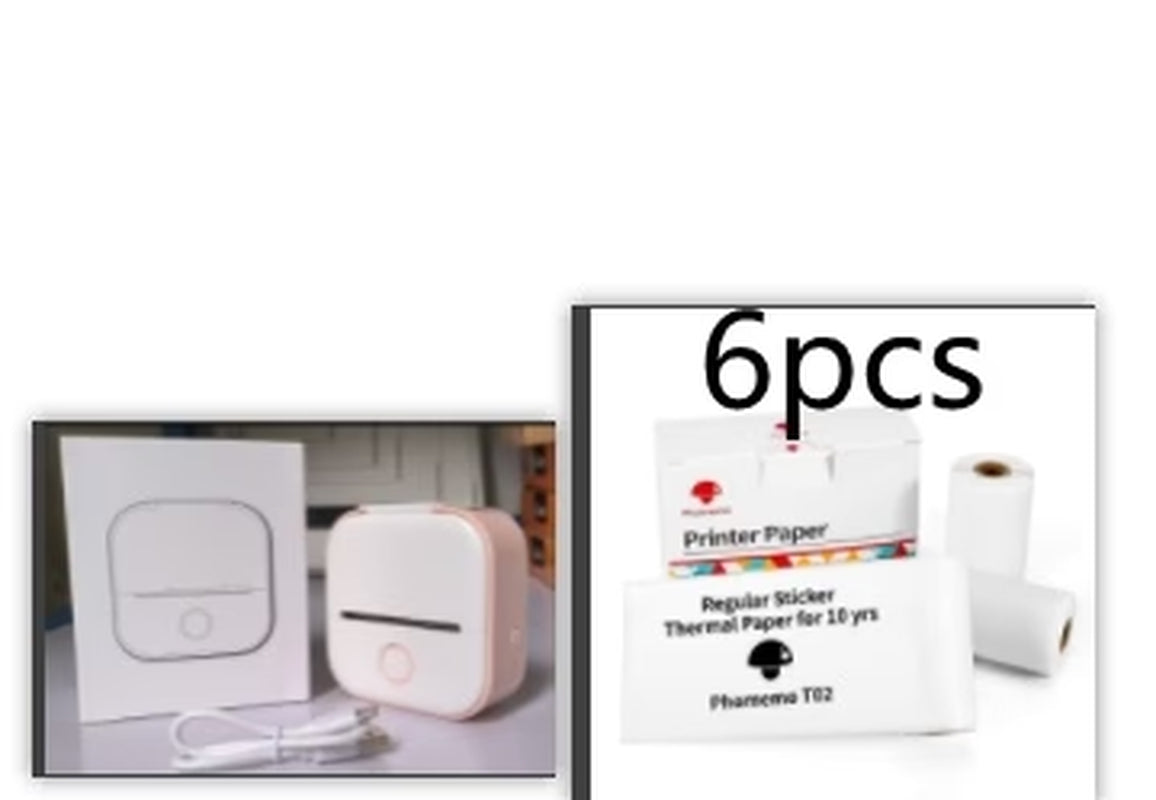  Portable Mini Thermal Label & Photo Printer – Phomemo T02 Series