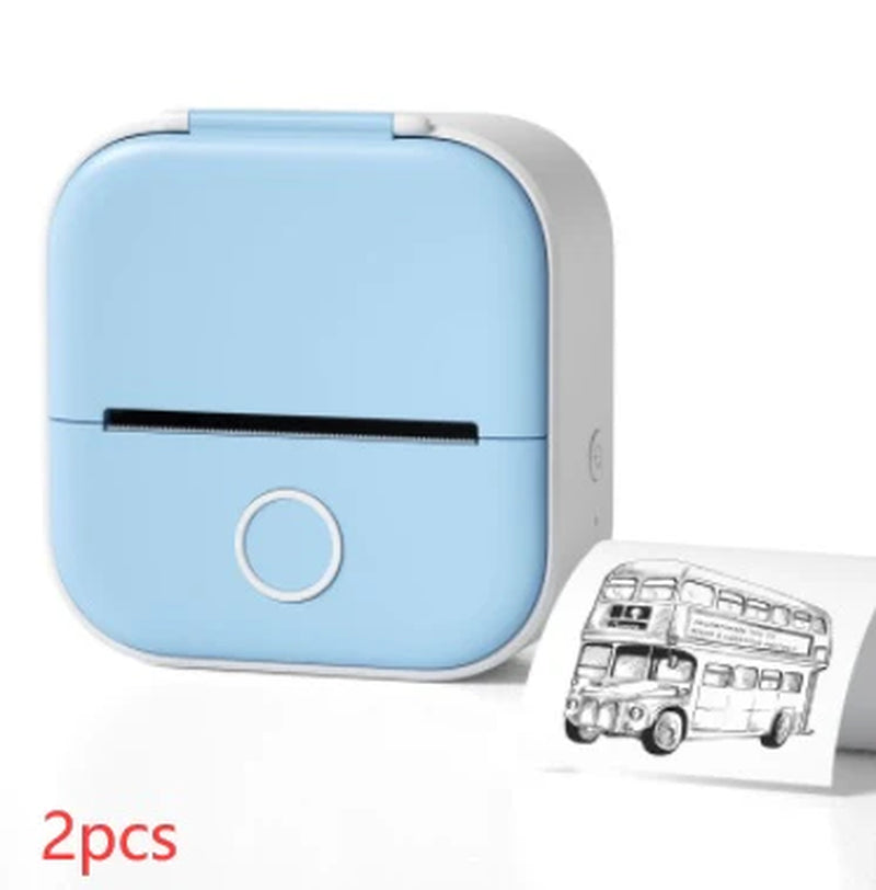  Portable Mini Thermal Label & Photo Printer – Phomemo T02 Series