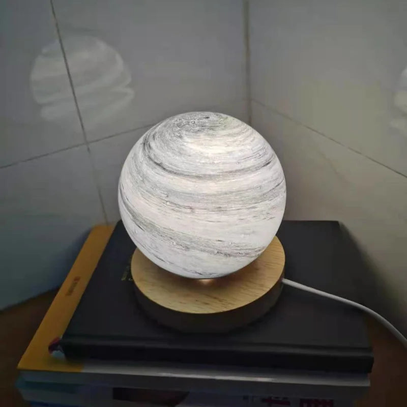 Illuminate Your Space with Modern LED Table Lamps - Stylish Glass Design for Bedrooms and Living Rooms