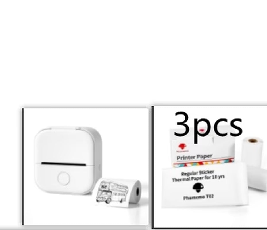  Portable Mini Thermal Label & Photo Printer – Phomemo T02 Series
