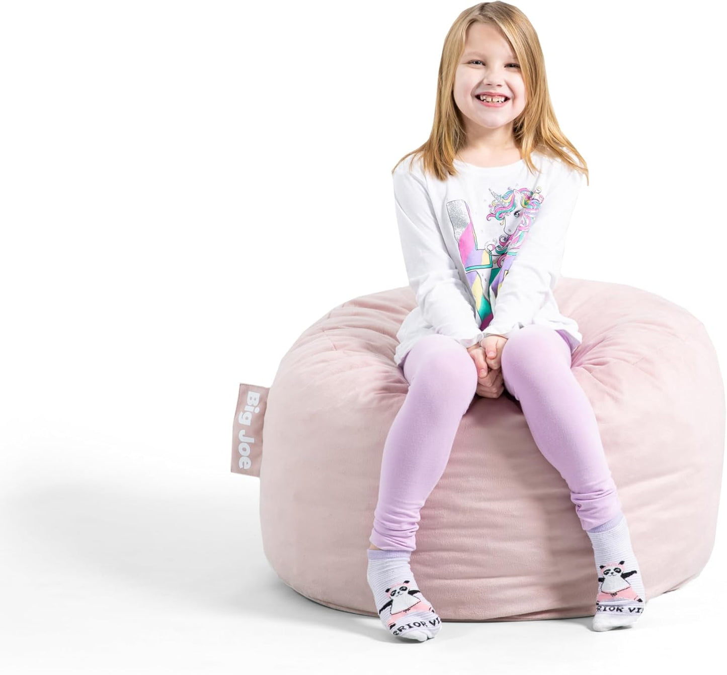 Big Joe Fuf XL Foam-Filled Bean Bag Chair with Removable Cover