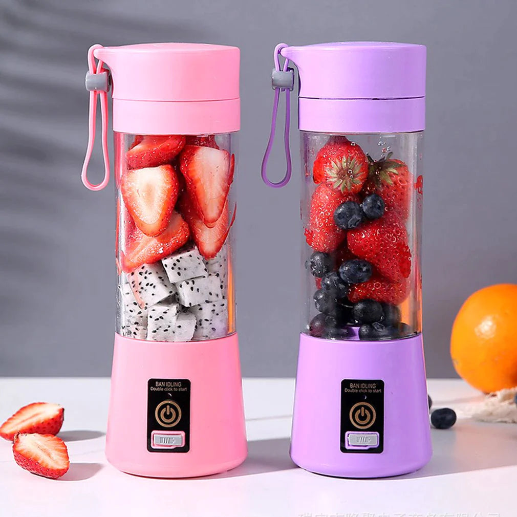  Hot Electric Juicer – USB Rechargeable Smoothie Blender