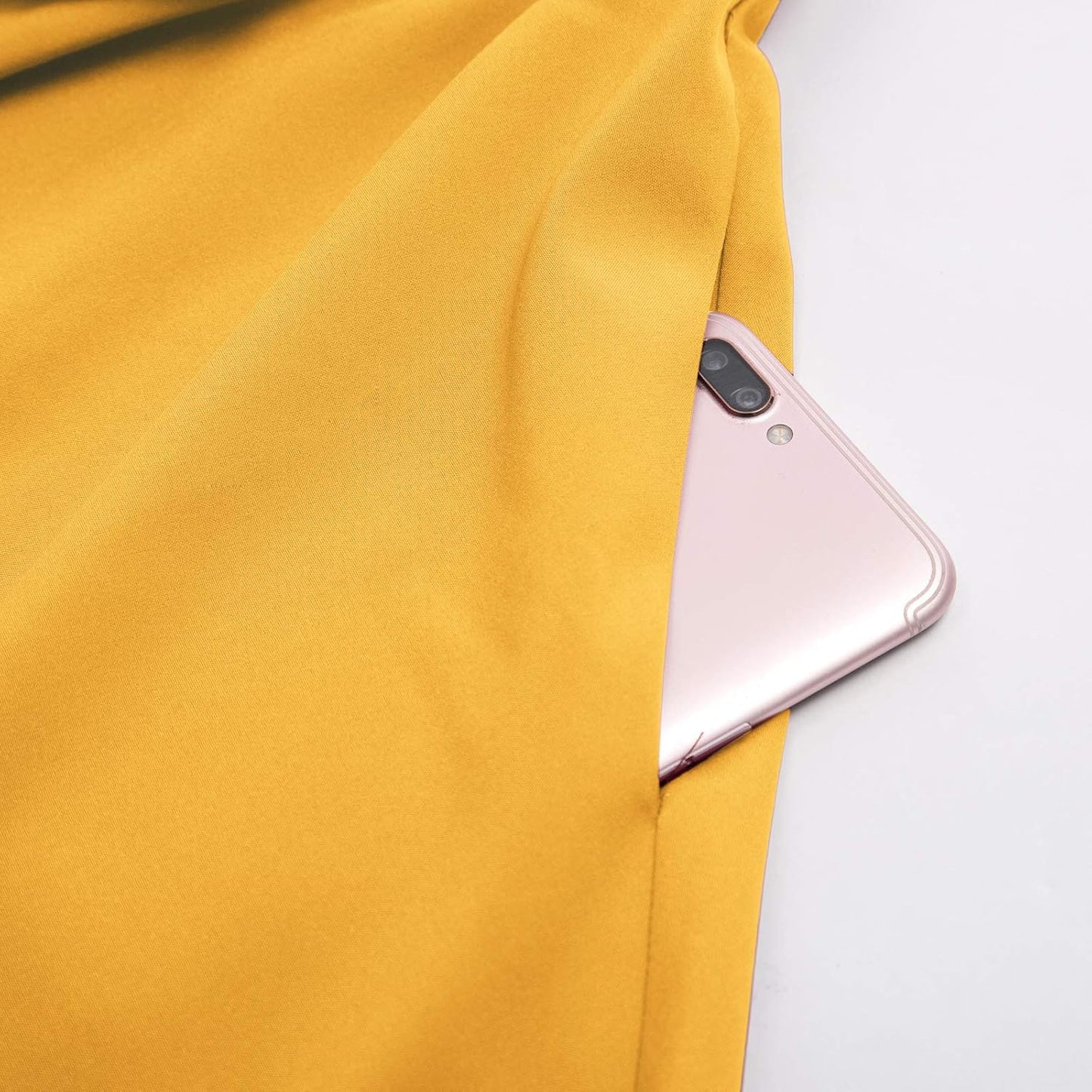 Women's High Waist A-Line Midi Skirt with Pockets - Vintage Flared Skater Design