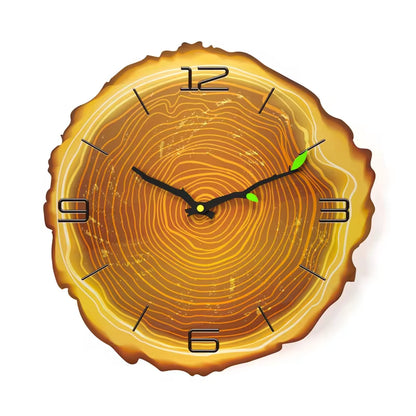 Stunning Large Vintage Wooden Wall Clock – Perfect Rustic Accent for Your Home, Office, or Café