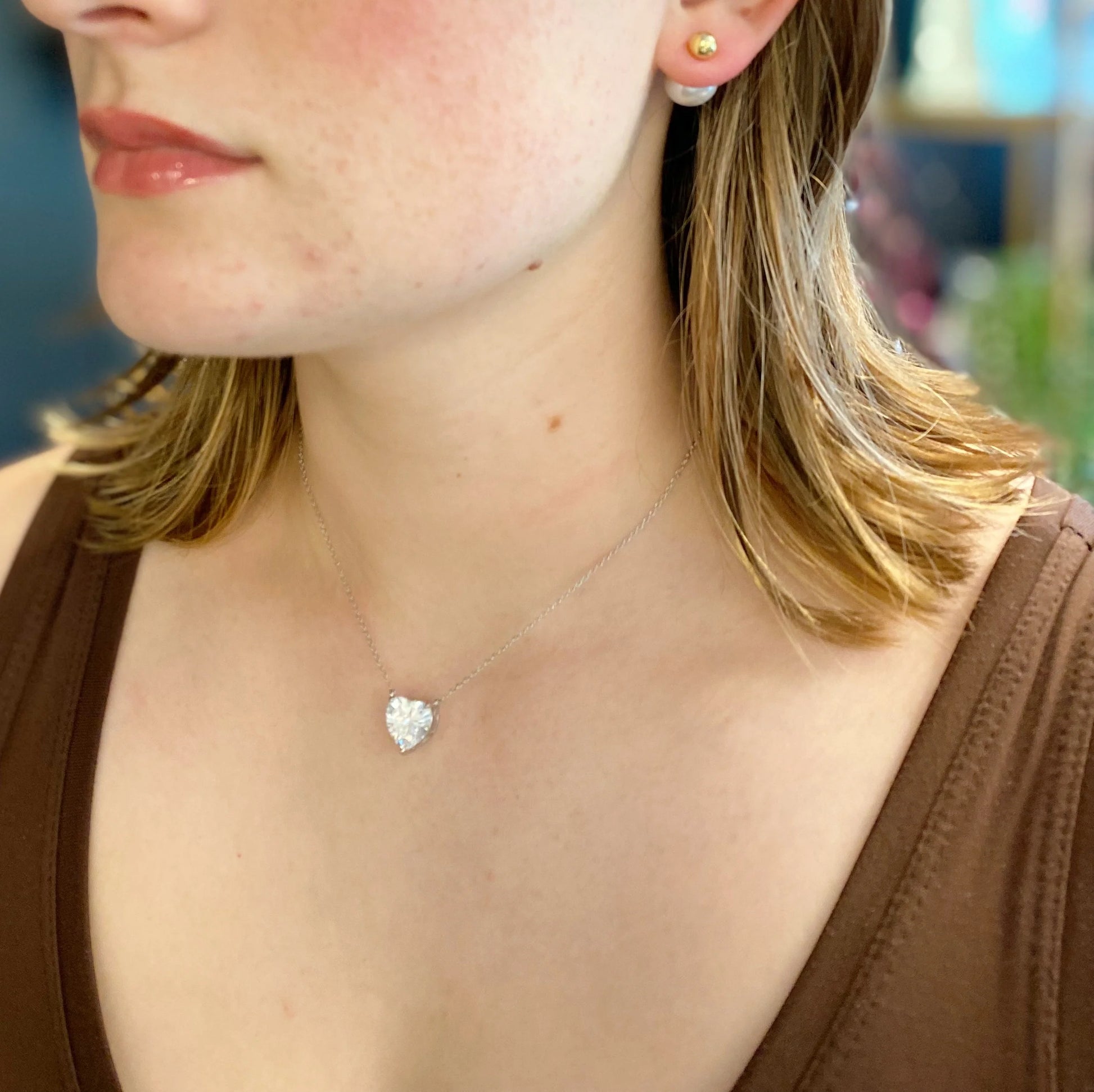  Sterling Silver Heart Necklace