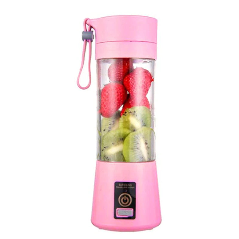  Hot Electric Juicer – USB Rechargeable Smoothie Blender