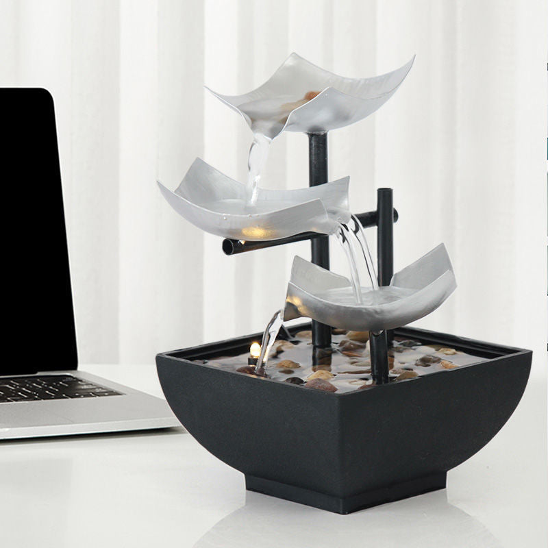 Transform Your Space with Our Exquisite Handmade Desktop Fountain Ornament