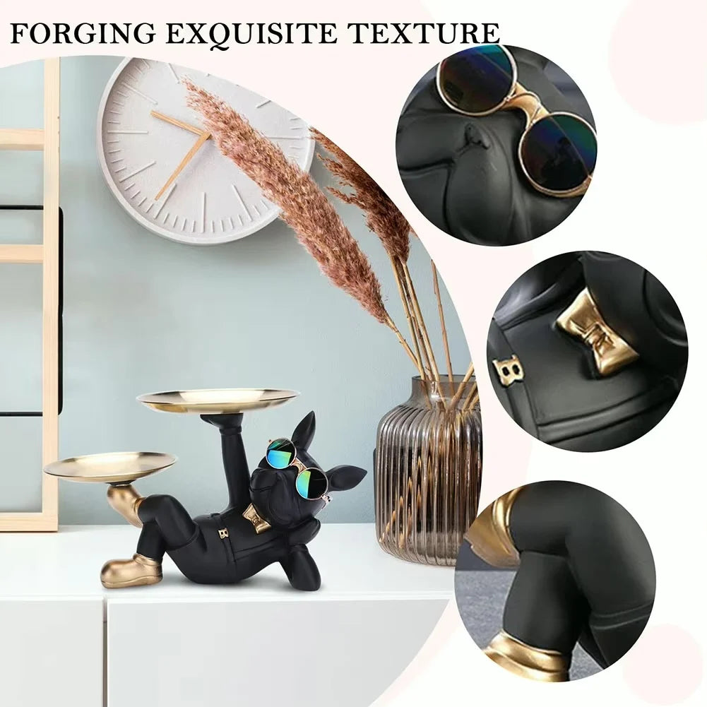  Creative Cartoon-Inspired Desktop Organizer: The Fun Key Storage Tray and Snack Holder for a Stylish Home
