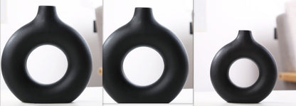 Elevate Your Decor with the Contemporary Frosted Particle Floral Arrangement Vase
