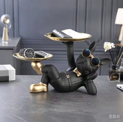  Creative Cartoon-Inspired Desktop Organizer: The Fun Key Storage Tray and Snack Holder for a Stylish Home