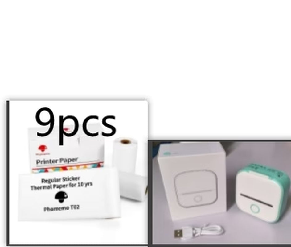  Portable Mini Thermal Label & Photo Printer – Phomemo T02 Series